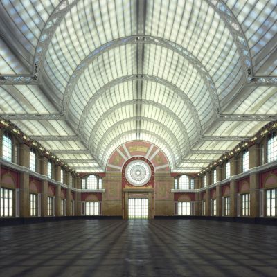 印度风格室内大厅场景