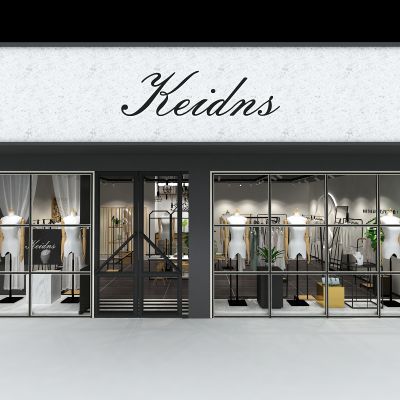 现代简约服装店