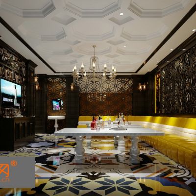 现代酒店娱乐区