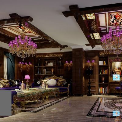 现代酒店娱乐区