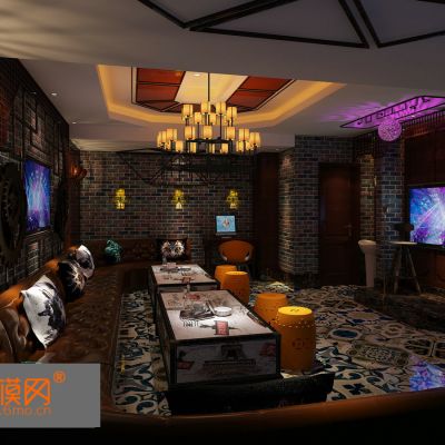 现代酒店娱乐区