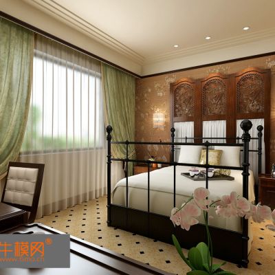 中式卧室