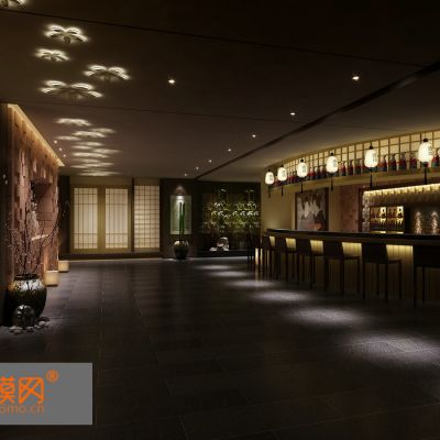 现代酒店休闲区