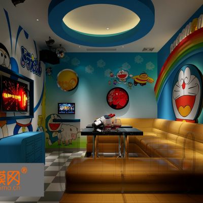 现代酒店娱乐区