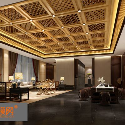 现代酒店休闲区