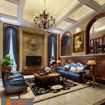 美式客厅