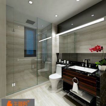 现代卫浴空间