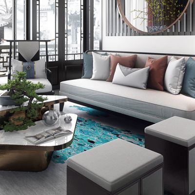 新中式豪华主卧室