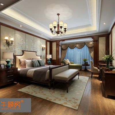 美式卧室