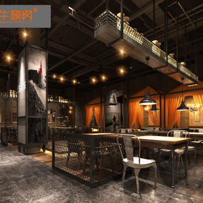 超经典室内家居设计新中式餐厅