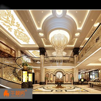 现代酒店大堂