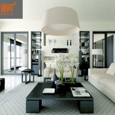 现代简约客厅