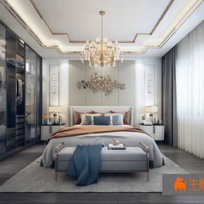 现代卧室