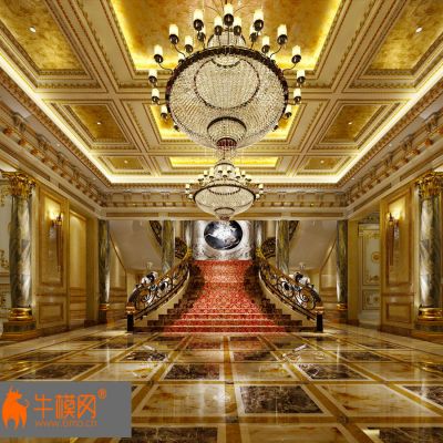 现代酒店大厅