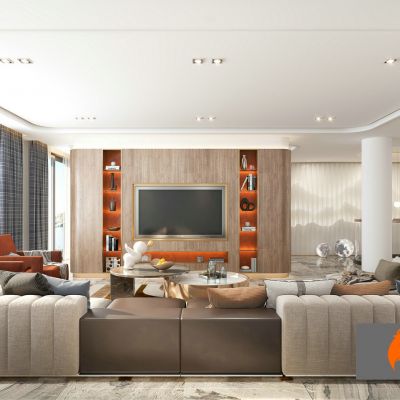 现代客厅