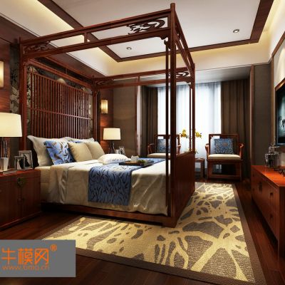 中式卧室
