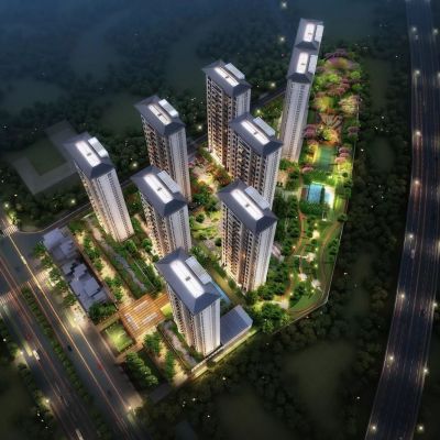 广州万科·十里春风朱村售楼处示范区