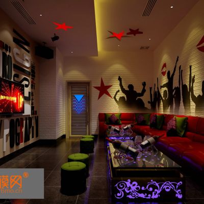 现代酒店娱乐区