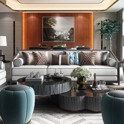 现代轻奢客餐厅