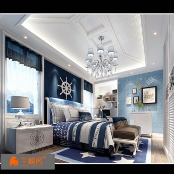 美式卧室
