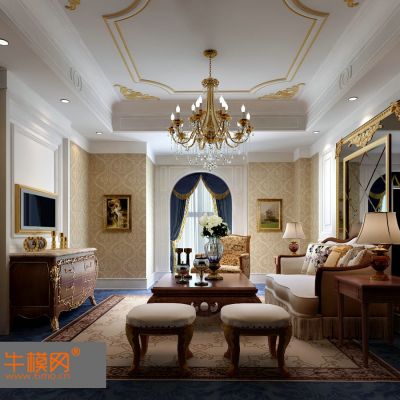 美式客厅