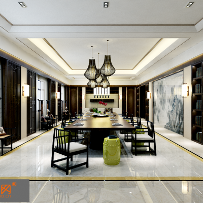 超经典室内家居设计中式餐厅