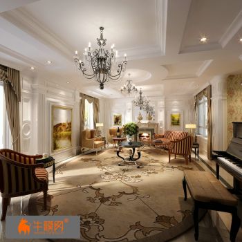 美式客厅