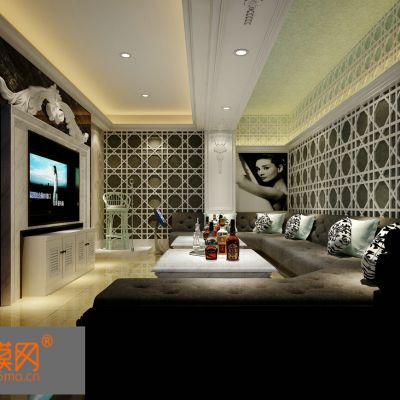 现代酒店娱乐区