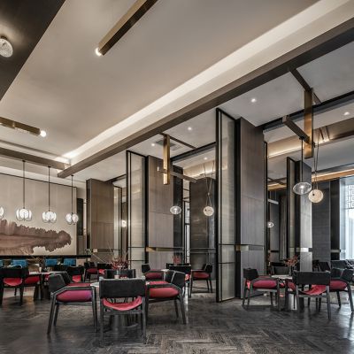 布鲁盟设计新中式售楼处