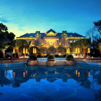 成都华润·金悦湾售楼处新古典柏涛