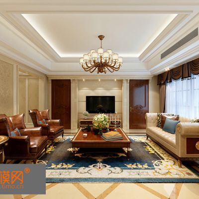 美式客厅