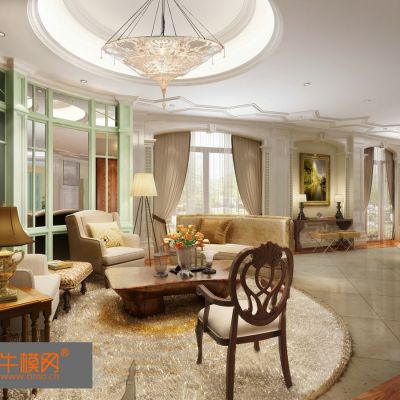 美式客厅