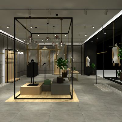 工业风服装店