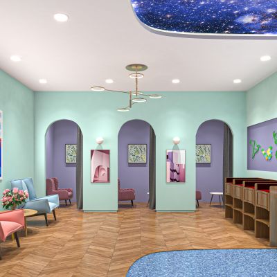 现代母婴室哺乳室