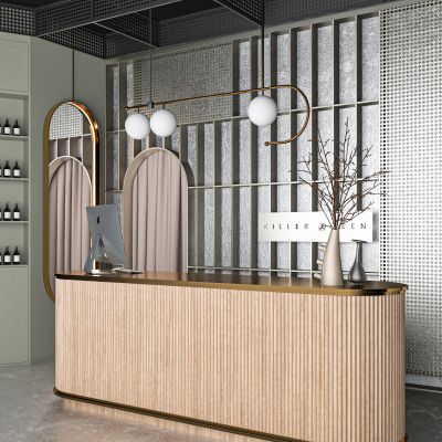 现代理发店前台