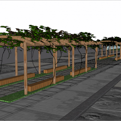 中式农村生态园 农家乐