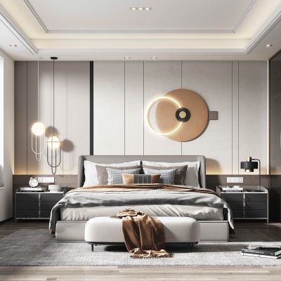 现代卧室