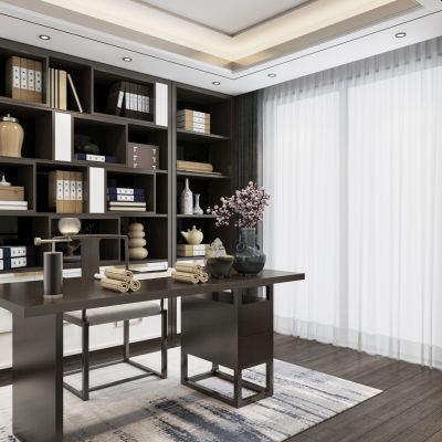 新中式书房