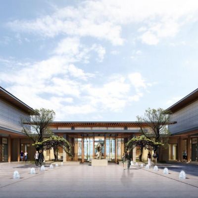 江苏苏州苏南万科湖西玲珑新亚洲风格商业、售楼处、高层、洋房、别墅天华