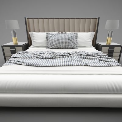现代风格床具