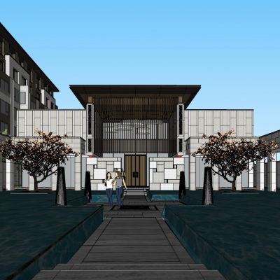 杭州金地大运河府新中式示范区致逸