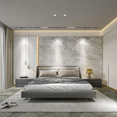现代卧室