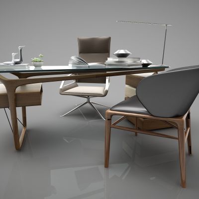 现代风格办公桌