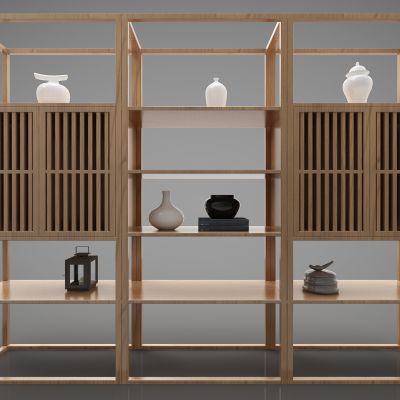 新中式风格装饰柜