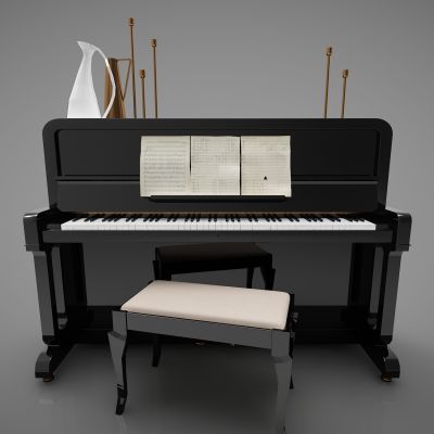 现代风格钢琴