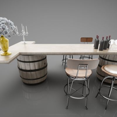 工业风格吧台