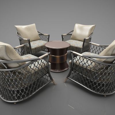 现代风格休闲桌