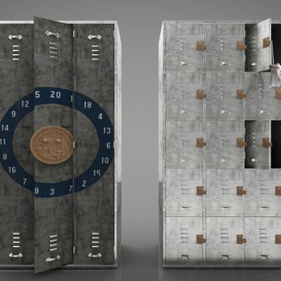 现代风格装饰柜