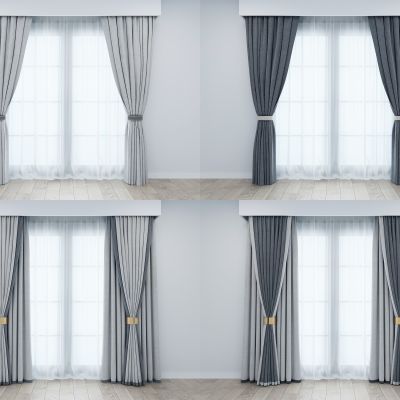 新中式窗帘