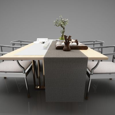 新中式风格茶桌